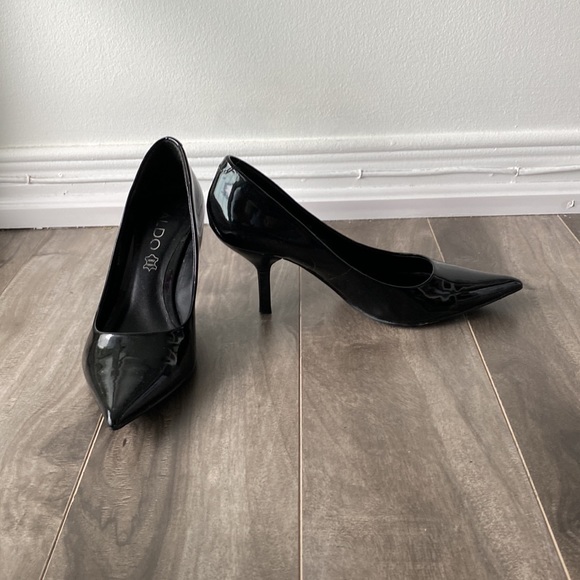 Women’s Aldo Jehane black heels - Picture 6 of 10